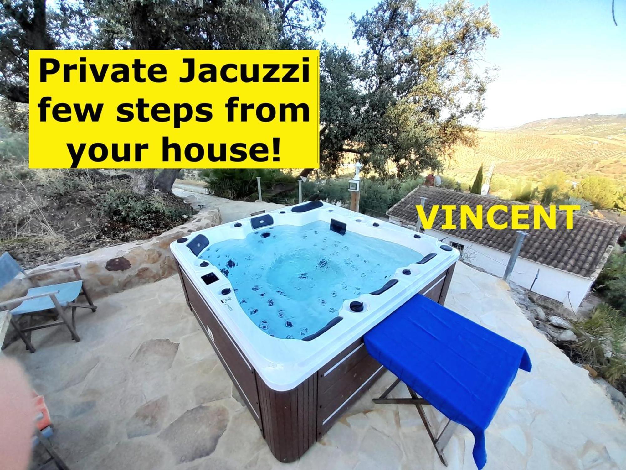 Rural Cottage, With Pool & Optional Private 6 Guests Jacuzzi Tolox Luaran gambar