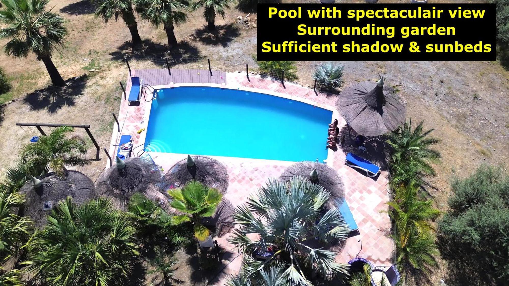 Rural Cottage, With Pool & Optional Private 6 Guests Jacuzzi Tolox Luaran gambar